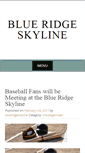 Mobile Screenshot of blueridgeskyline.com